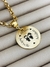 Colar Medalhão Filhos Personalizado à Laser