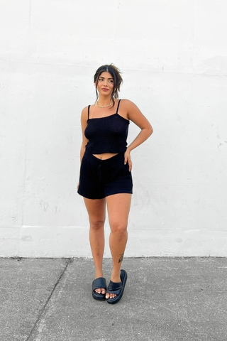 Conjunto crochê PRETO