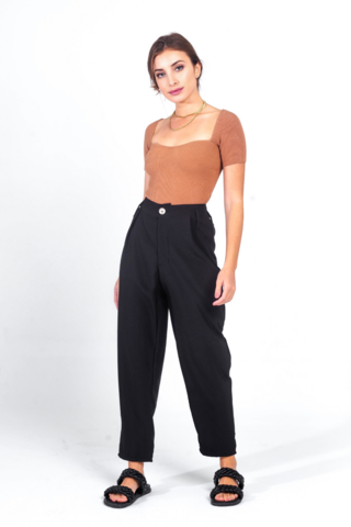 Blusa tricot princesa BEGE