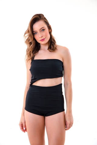 Body um ombro PRETO