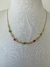 Colar choker com Zircônia coloridas banhado com ouro 18k - Ana Patrícia Joias