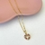 Colar Coração Cravejado Banhado com Ouro 18K