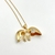 Cordão Colar Amor de Mãe de Menina e Menino Banhado com Ouro 18k - comprar online