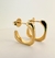 Brinco de Argola Quadrada Banhada com Ouro 18k - comprar online