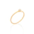 Anel Infantil solitário folheado a ouro 512808 - comprar online