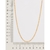 Cordão masculino fio elo diamantado folheado a ouro 60cm - comprar online