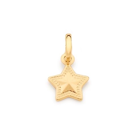 Pingente Rommanel Estrela do Mar folheado a ouro 542309