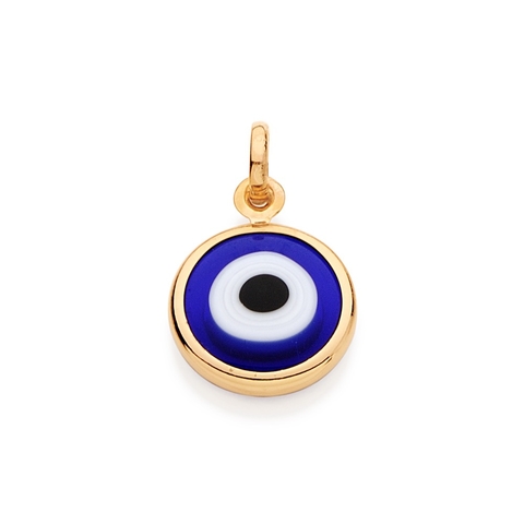 Pingente Rommanel Olho Grego folheado a ouro 541649 - comprar online
