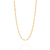 Cordão Masculino Fio Cartier Fino Banhado com Ouro 18k 60cm 531996