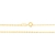 Cordão Fio Diamantado Banhado com ouro 18k 50cm 530336 - comprar online