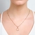 Pingente de coração vazado banhado com ouro 18k 542370 - comprar online