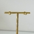 Brinco Chuveirinho Cravejado P Banhado com Ouro 18k