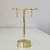 Brinco Argola de Click Coração Colorido Banhado com Ouro 18k - comprar online