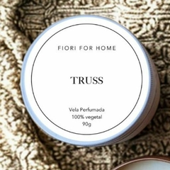 Vela perfumada na latinha 90g- Truss - comprar online
