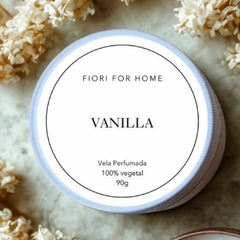 Vela perfumada na latinha 90g- Vanilla - comprar online