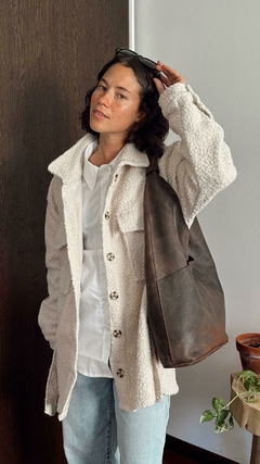 Saco Mike natural - Sara Store
