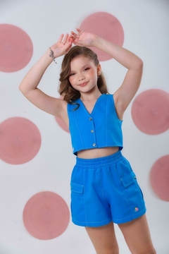 Conjunto Flair Azul - comprar online