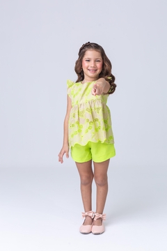 Conjunto Têtê Verde - Amora Kids
