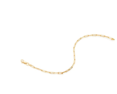 Pulseira elos cadeados folheada a ouro 18k 551691 - comprar online