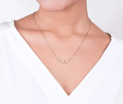 Gargantilha AMOR folheada a ouro com 50 cm 18K 531718 - comprar online
