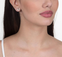 Brinco folheado a ouro 18k espírito santo 526053 - comprar online