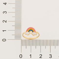 Anel Infantil Rommanel Arco Iris E Nuvens Hipoalergênico 512873 - ELLEN CARVAHO DOS SANTOS