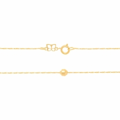 Gargantilha Com Pendant Diamantada 42 Cm Rommanel 530484 na internet