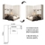 CONJUNTO MODULADO ROUPEIRO FLORENÇA MOVAL BRANCO