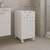 BALCAO GABINETE BIANCO INFERIOR 1 PORTA E 1 GAVETA COM RODIZIOS BRANCO FOSCO LISO ALBATROZ COD 875299502 OFERTÃO
