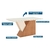 MESA EPIC 1.60M NATURE/OFF WHITE COM VIDRO HENN CANTO ARREDONDADO COM 06 CADEIRAS MALU NATURE LINHO - comprar online