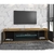 RACK DOHA 2 METROS COM LED BECHARA PRETO FOSCO / CINAMOMO - comprar online