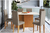 CONJUNTO MESA MIAMI 1,70 FREIJO OFF 6 CAD AGATA 1475 - TECIDO CACAU