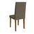 CONJUNTO MESA PEQUIN 1,37 COM 6 CADEIRAS INDEKES FREIJO / OFF WHITE TECIDO CACAU - comprar online
