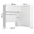 CONJUNTO MODULADO ROUPEIRO FLORENÇA MOVAL BRANCO - loja online