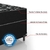 BOX CONJUGADO SOLTEIRO ORTOPEDICO ESPUMA 88X188 KINGSPUMA EXTRA FIRME SUEDE PRETO - comprar online