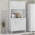 KIT DE COZINHA POPULAR CEARA 4 PORTAS 1 GAVETA ATUALLE BRANCO BRILHO COD 279