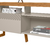 RACK ESMERALDA LINEA NATURE / OFF WHITE - Vitoria Moveis e Colchoes