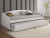 SOFA CAMA FUNNY III CONQUISTA BRANCA COM AUXILIAR (PARA COLCHAO 78X188)