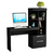 MESA OFFICE NT2010 COM PRATELEIRAS E GAVETAS NOTAVEL PRETO - comprar online