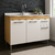 BALCAO 1,20 P/PIA HOME FIORELLO FREIJO COM OFF WHITE - comprar online