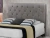 CABECEIRA MONTREAL CASAL 140 ABERTA ANAS BELLA VELUDO CINZA COR 10 - comprar online