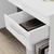 ESCRIVANINHA NT2070 COM 1 GAVETA NOTAVEL BRANCO - Vitoria Moveis e Colchoes