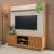 CONJUNTO HOME RAVENNA + KIT 6 PES LINEA CANELA / OFF WHITE FOSCO