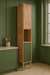 TORRE NICHO DIVINA 37 CM 2 PORTAS MGM FREIJO / VERDE (F.L) OFERTA - Vitoria Moveis e Colchoes