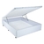BASE BOX UNIVERSAL MEDIDA ESPECIAL 110X188 CORINO PRETO