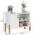 APARADOR CAFÉ LUXOR SAL MOVELARIA BRANCO - comprar online