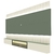 PAINEL HOME SOBERANO REFLECT 260 COM LED GELIUS OFF WHITE / VERDE FLORESTA na internet
