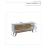 RACK PALADIO BECHARA OFF WHITE / CINAMOMO - Vitoria Moveis e Colchoes