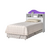CABECEIRA SOLTEIRO BOX IRLANDA 0.90 J&A BRANCO / BRANCO - LILAS REVERSIVEL na internet