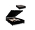 BASE BAÚ UNIVERSAL CASAL SUEDE PRETO 138X188
